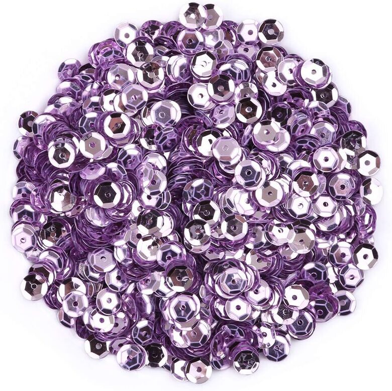 2800 gabali 6 mm gaiši violeti fliteri