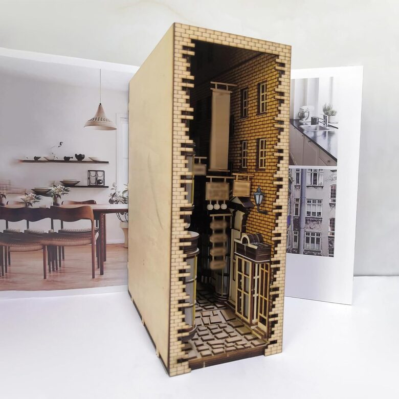 3D koka puzle pieaugušajiem ar apgaismojumu
