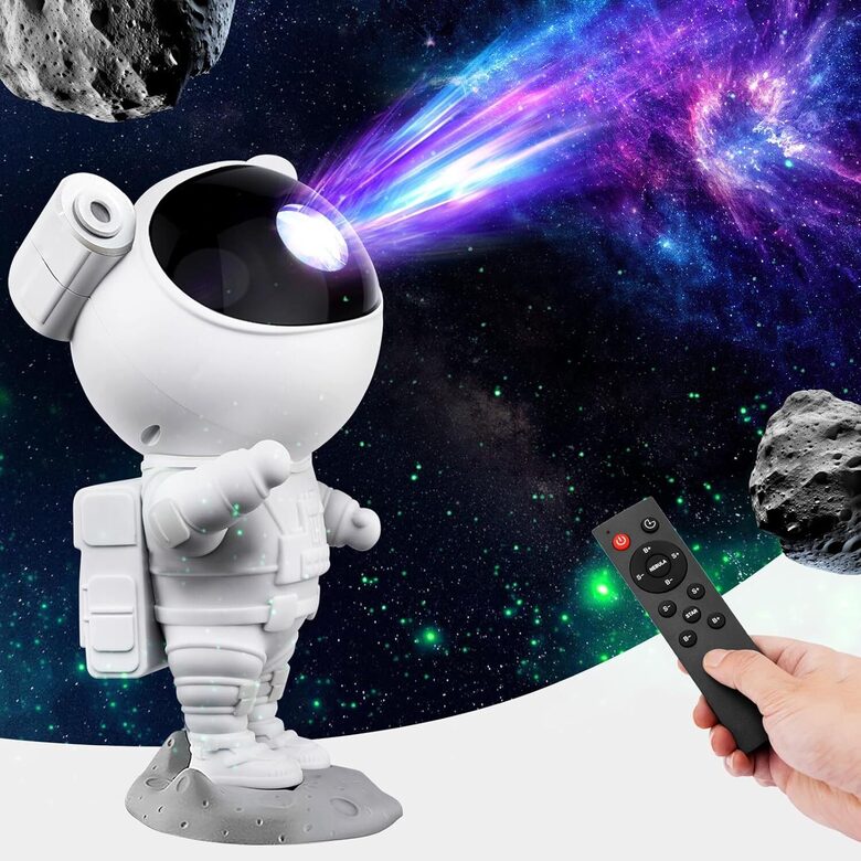 Astronauts - galaktikas zvaigžņu projektors