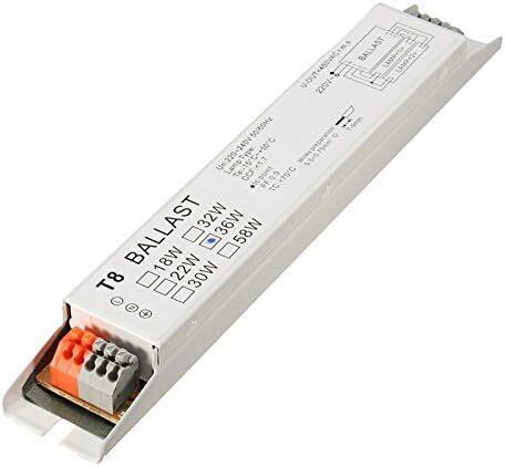 Maiņstrāvas 220–240 V elektroniskais balasts T8 dienasgaismas spuldzēm 36W