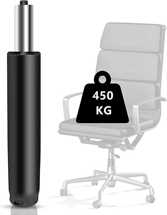 Gāzes pacēlājs nomaiņai biroja krēslam, līdz 450 kg