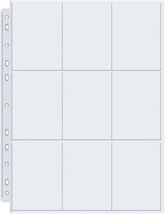 A4 formāta kartīšu uzglabāšanas kabatiņas, 30 gab.