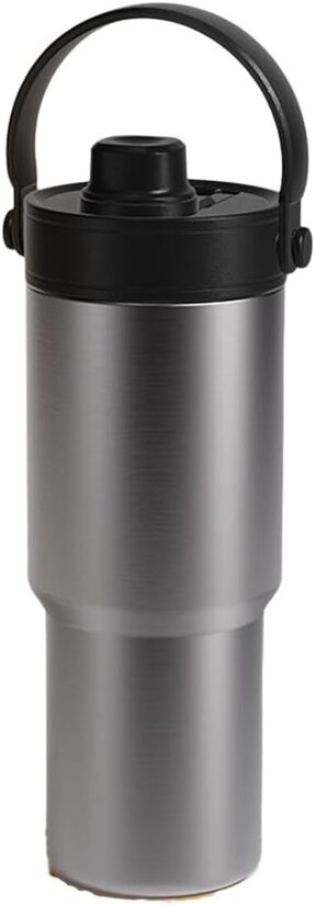 Termokrūze ar rokturi, 735 ml, sudrabkrāsas