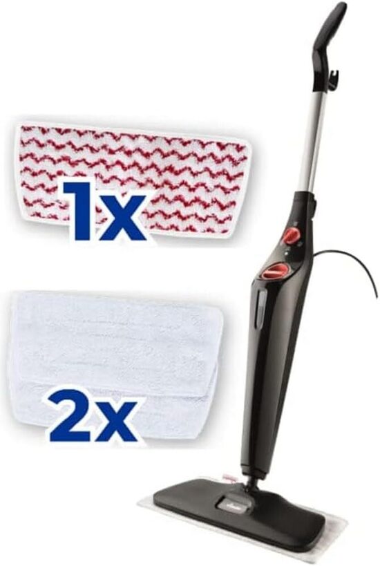 Vileda Steam Plus XXL tvaika tīrītājs ar PowerPad