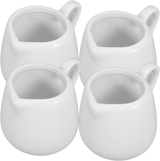 50 ml keramikas 4gab piena krūzes