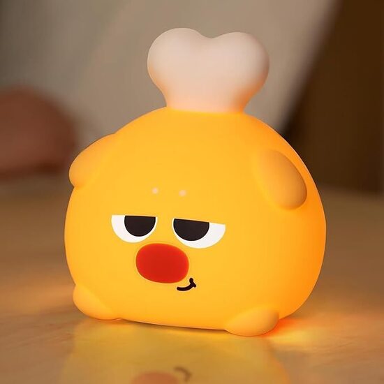 Silikona uzlādējama naktslampiņa