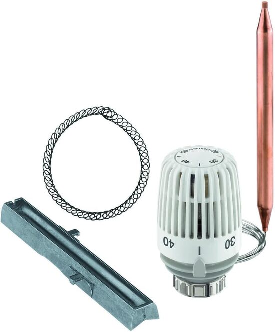 HEIMEIER termostatiskā galva ar kontakta vai iegremdējamo sensoru.