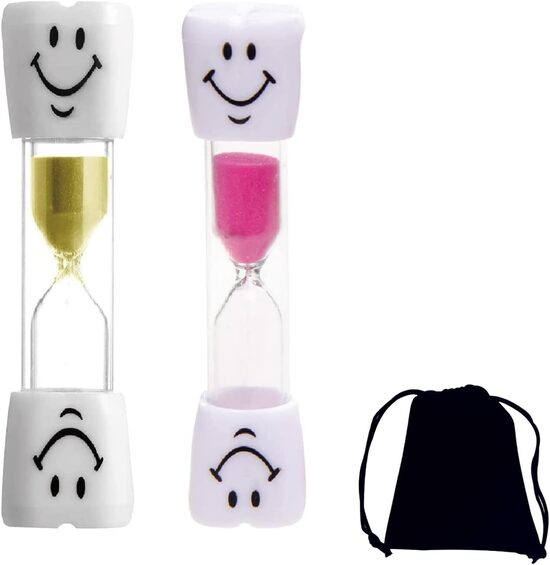3 min smilšu pulksteņa taimeri, 2 gab., stikla