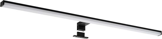 SEBSON LED spoguļa lampa 90 cm vannas istabai IP44 melna