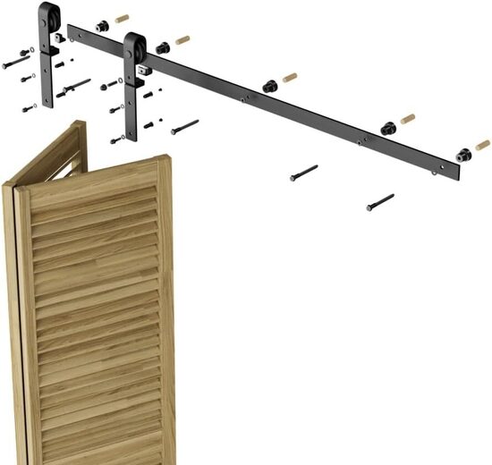 107 cm salokāmo bīdāmo durvju mehānisms