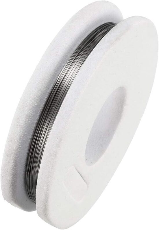 0,15 mm  īpaši smalka sildīšanas stieple, 7,5m