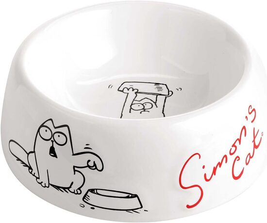 Simon's Cat karamiska kaķu bļoda 14,5 cm