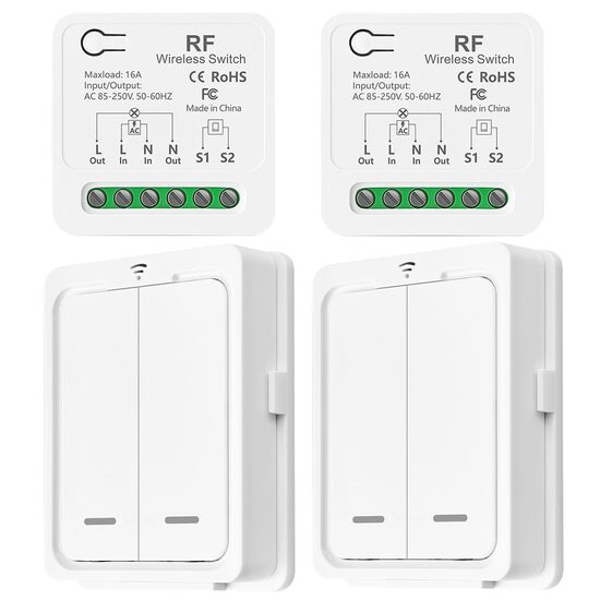 DieseRC bezvadu gaismas slēdžu komplekts