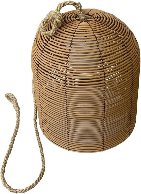 Lumisky uzlādējama, piekaramā bohēmiskā lampa, lietošanai ārā, D30 cm