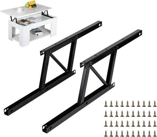 1 pāris pacelšanas eņģes paceļamam galdam