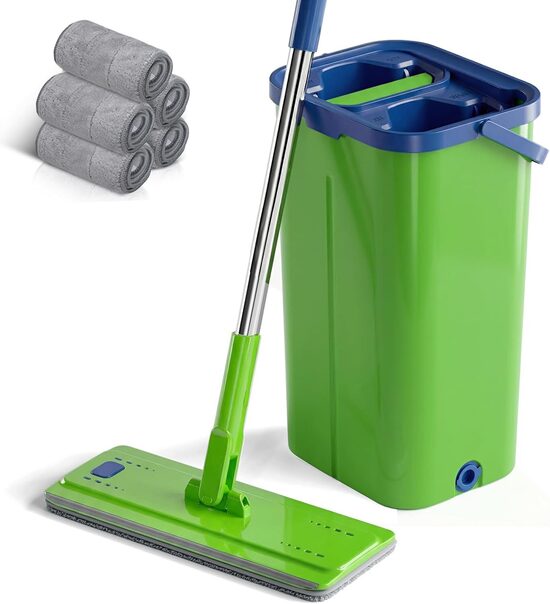 Grīdas mopa komplekts ar spaini