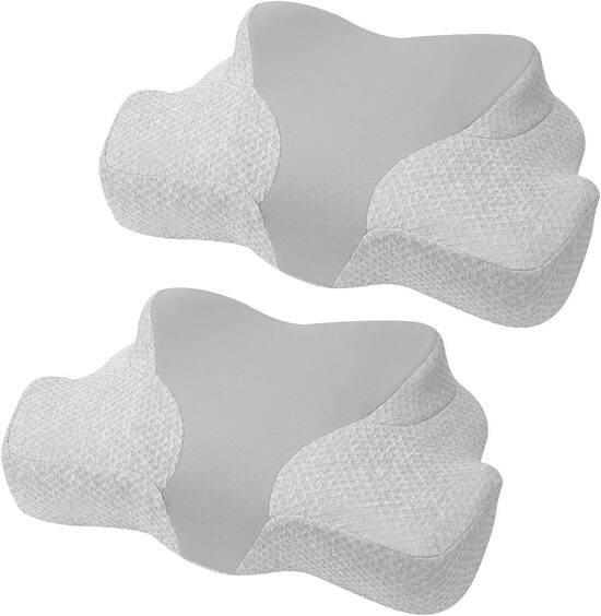 2 atmiņas putu spilveni 64 x 39 x 13 cm