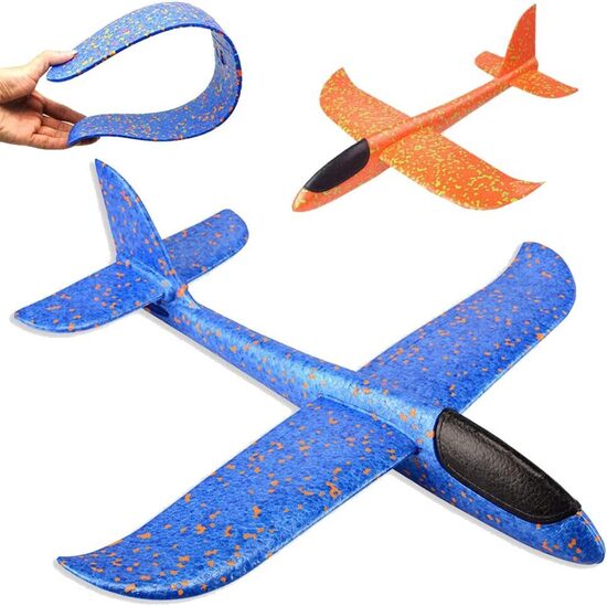 Manuāla mešanas putu lidmašīna (dažādas krāsas)