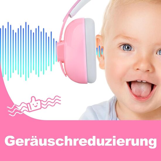 Ausu aizsargi ar trokšņu aizsardzību mazuļiem 3-24 mēn