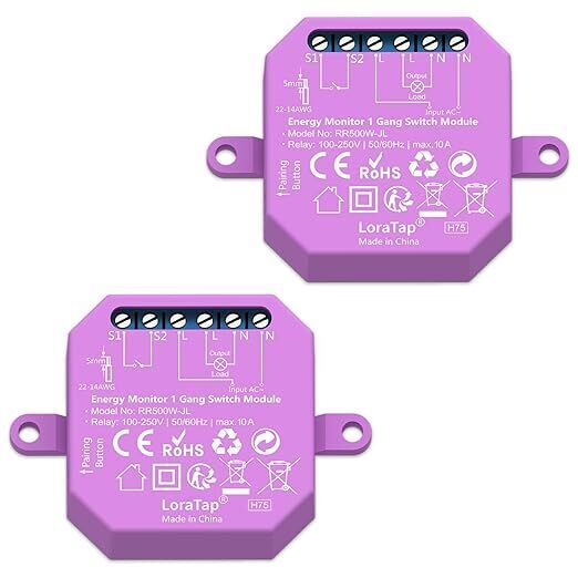 WiFi slēdža modulis Pro ar patēriņa skaitītāju