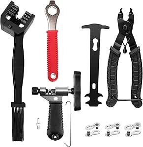 Velosipēda ķēdes instrumentu komplekts