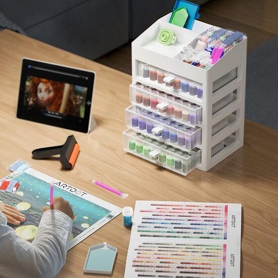 Rokdarbu piederumu organizēšanai uzglabāšanai