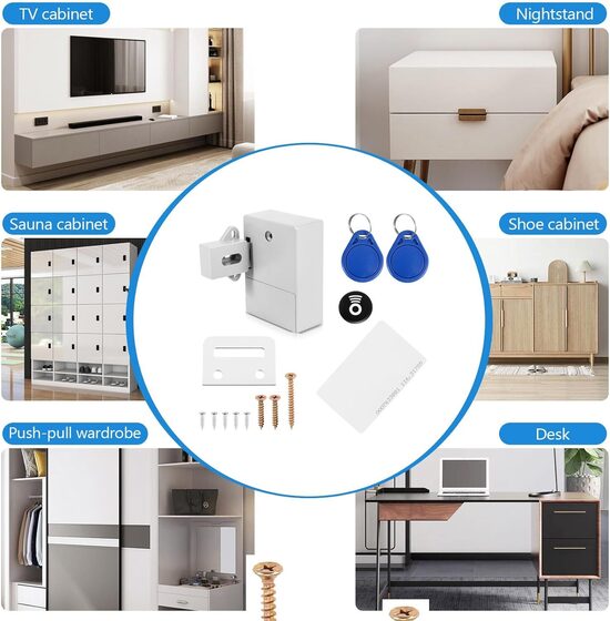 Neredzamā mēbeļu slēdzene