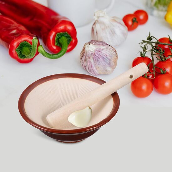 Keramikas garšvielu smalcināšanas trauciņš