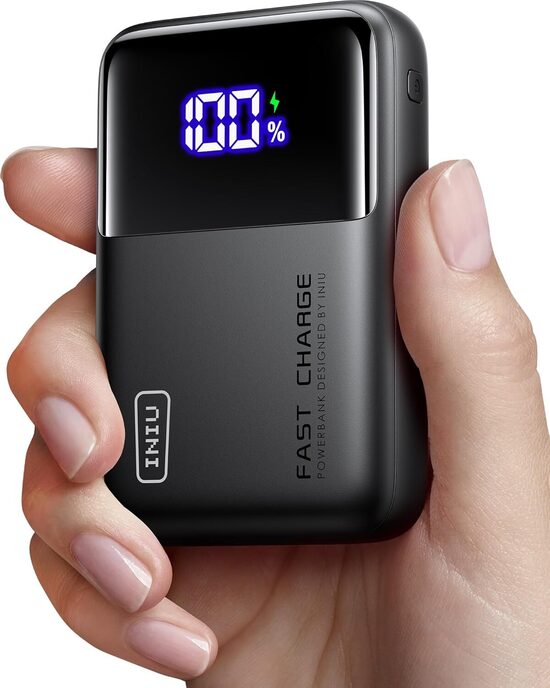 100 W 25000 mAh ātrās uzlādes ārējais akumulators