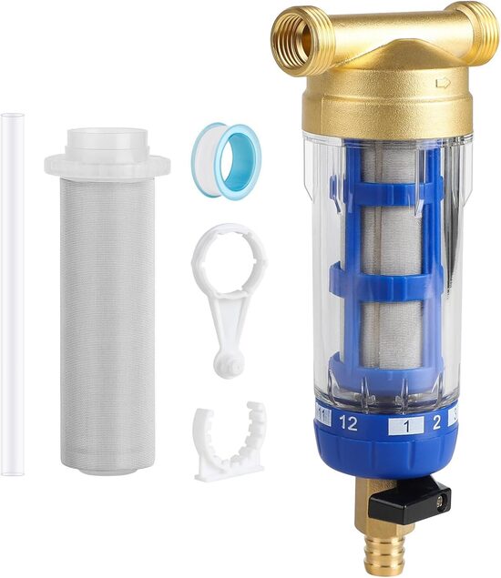 Ūdens priekšfiltrs misiņa korpusā 3/4