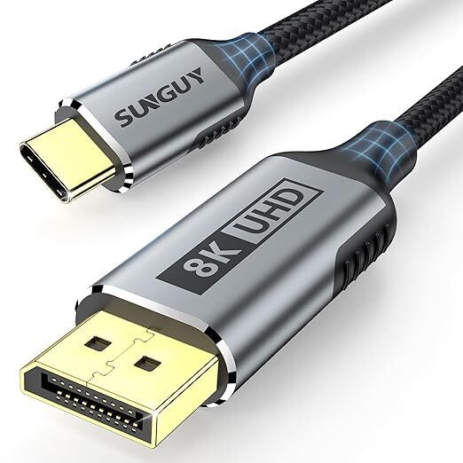  USB C uz DisplayPort kabelis 1,5 m