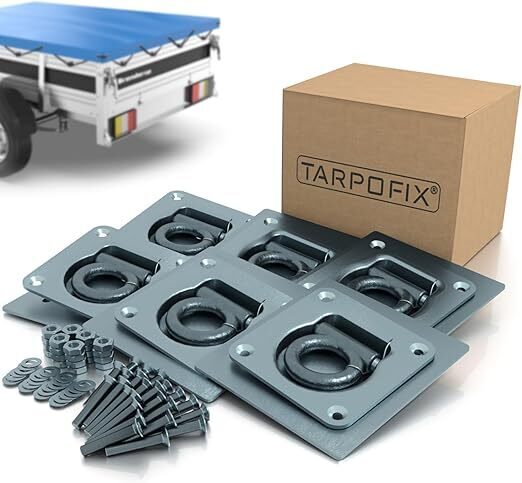 Piekabes stiprināšanas tērauda cilpas 