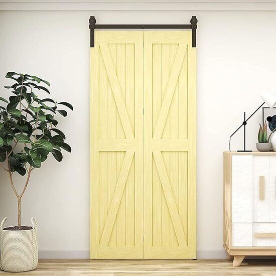 Salokāmo bīdāmo durvju mehānisms, 91 cm