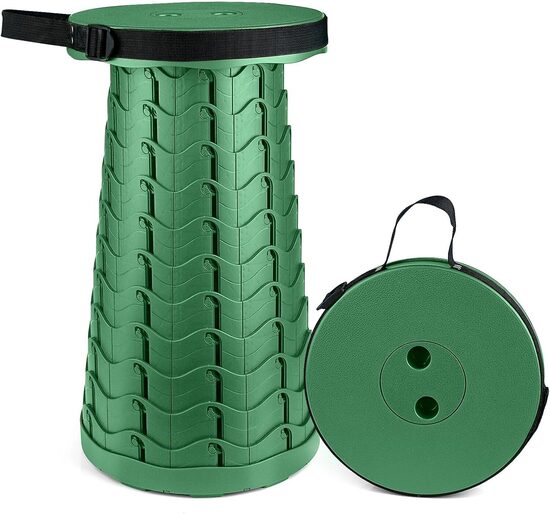 Saliekams pārnēsājams teleskopisks krēsls