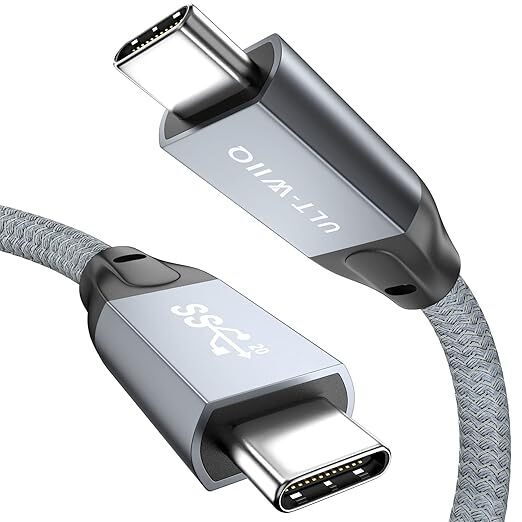 USB C uz USB C ātrās uzlādes kabelis