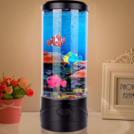 Akvārija lavas lampa