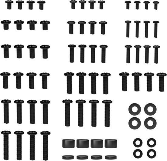 Universālais VESA skrūvju komplekts televizoriem līdz 80 collām
