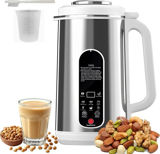 Daudzfunkcionāls augu piena automāts