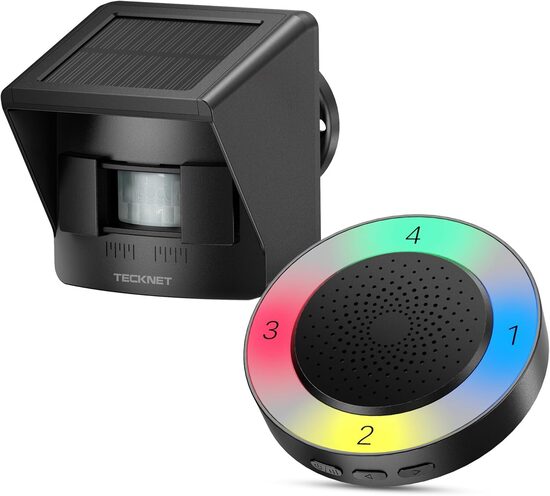 Kustības sensora signalizācija, iekštelpām un ārā