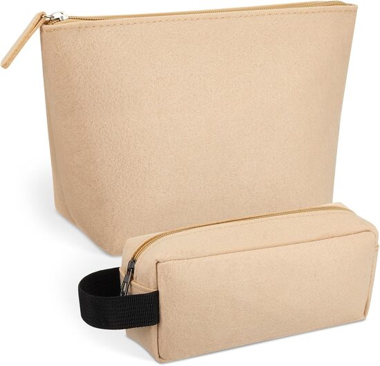 Filca kosmētikas piederumu maciņu komplekts