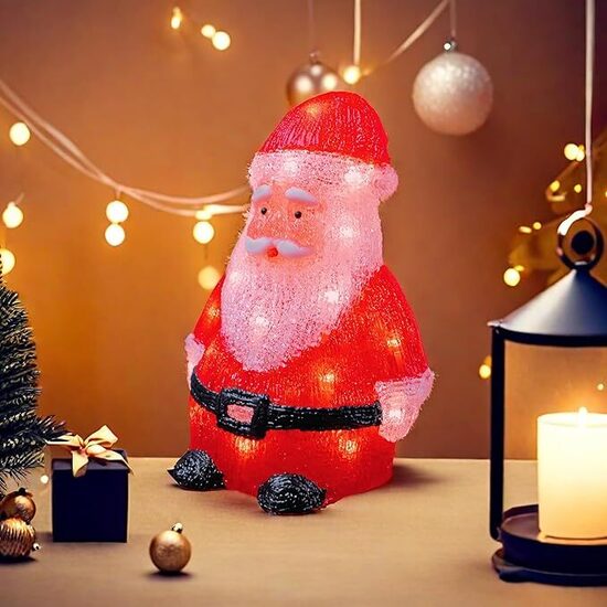 Dekoratīvs Ziemsassvētku salavecis ar LED lampām