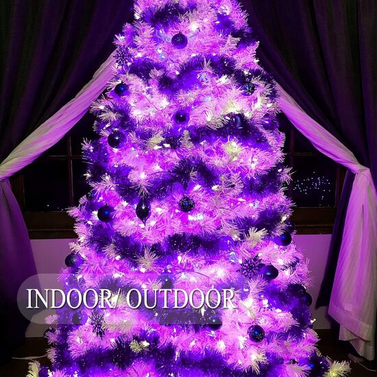 Violetas gaismas virtenes 320 LED, 32M
