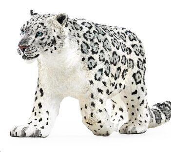 Sniega leoparda figūriņa, 26 x 8,5 x 5 cm