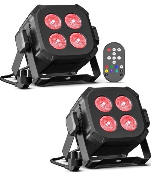 2 x RGBW LED PAR prožektori, 40 W