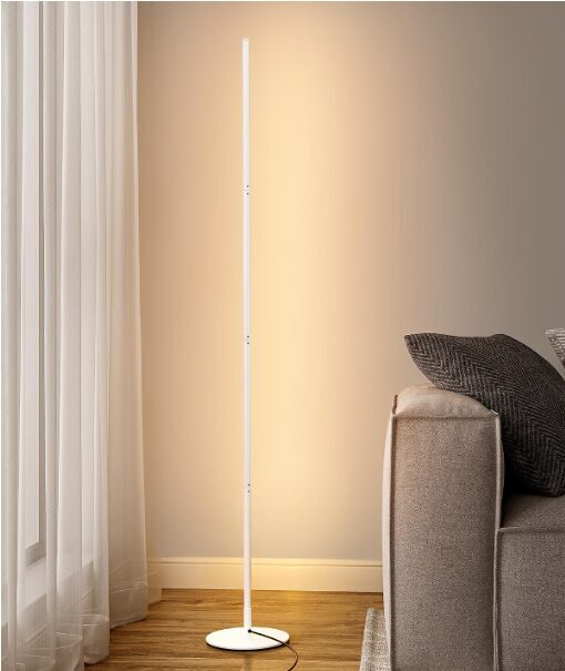 EDISHINE stāvlampa, 3000 K silti balta, 146 cm