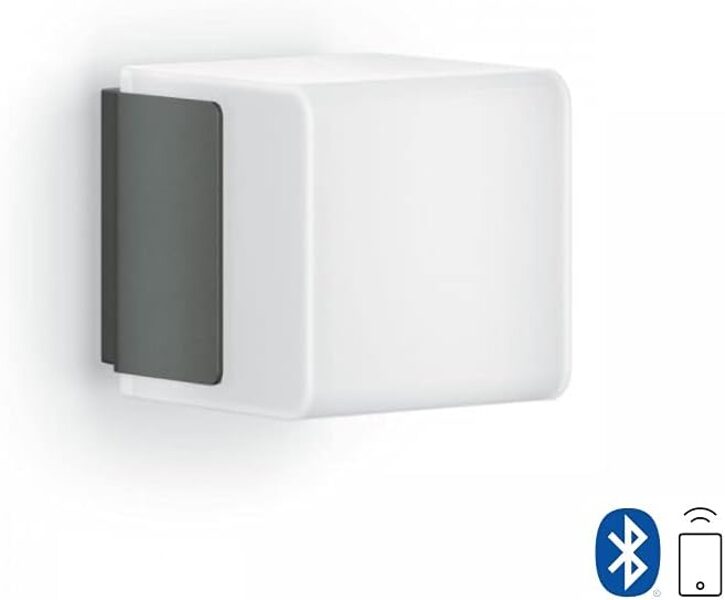 Steinel āra sienas apgaismojums, Bluetooth vadību 9,1 W, silti balts