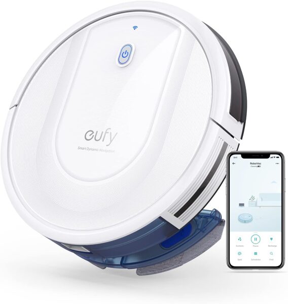 eufy RoboVac G10 hibrīds, viedā navigācija, 2-in-1