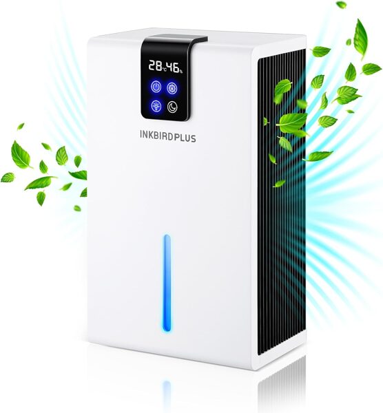 INKBIRD elektriskais gaisa sausinātājs 2800 ml ar 7 krāsainām LED gaismām