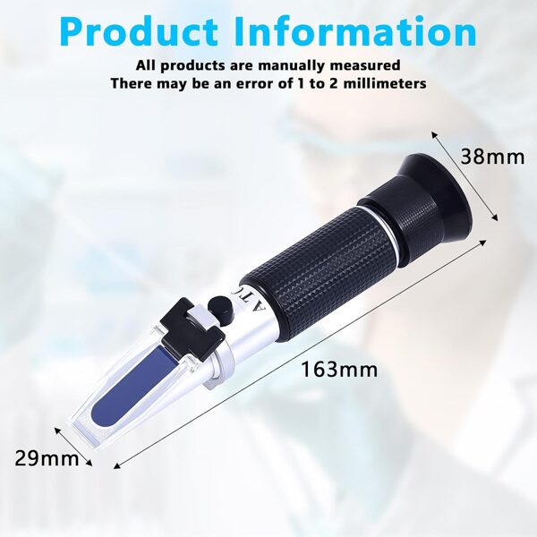 Acboor antifrīza refraktometrs