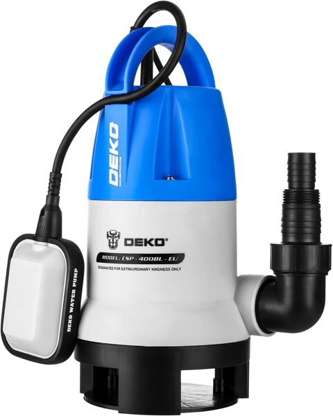 DEKO iegremdējamais ūdens sūknis 400 W 8000 l/h